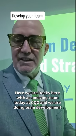 A powerful team strategy day with the CQG crew in Rocky