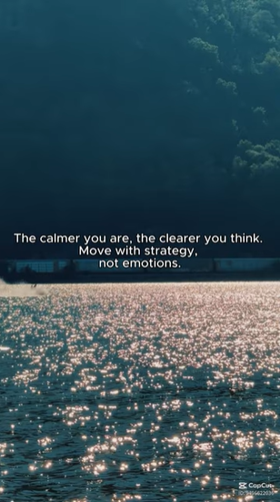 Your calm is your competitive edge #shorts