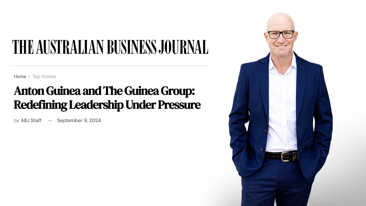 Anton Guinea and The Guinea Group: Redefining Leadership Under Pressure