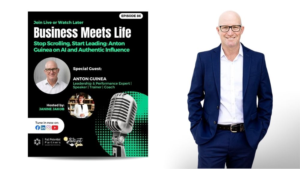 Stop Scrolling, Start Leading: Anton Guinea on AI & Authentic Influence