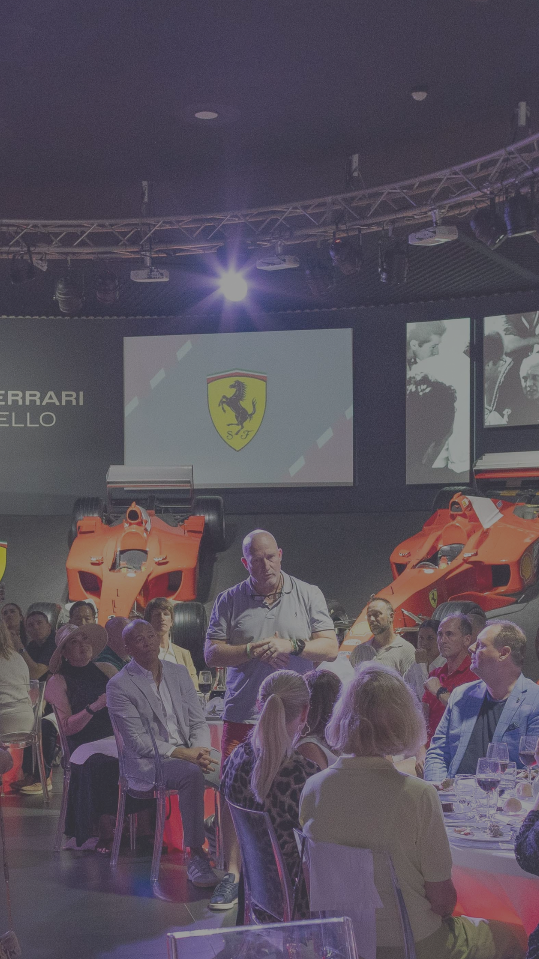 Anton at Ferrari Italy