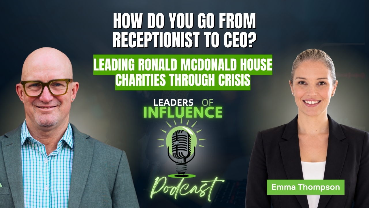 How Do You Go From Receptionist to CEO? Emma Thompson on Leading Ronald McDonald House Charities Through Crisis